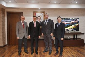 Fakültemizden Balıkesir Büyükşehir Belediye Başkanı Yücel YILMAZ a ziyaret