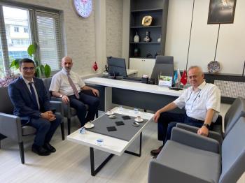 Visit to Sakarya Provincial Health Director Professor Doctor Aziz Öğütlü from our Dean's Office