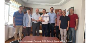 Dekanlığımızdan Marmara Birlik Edincik Kooperatifine Ziyaret