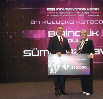 Öğretim Üyemize “İnovasyonda Kadın” Yarışmasında İkinci Kez Birincilik Ödülü